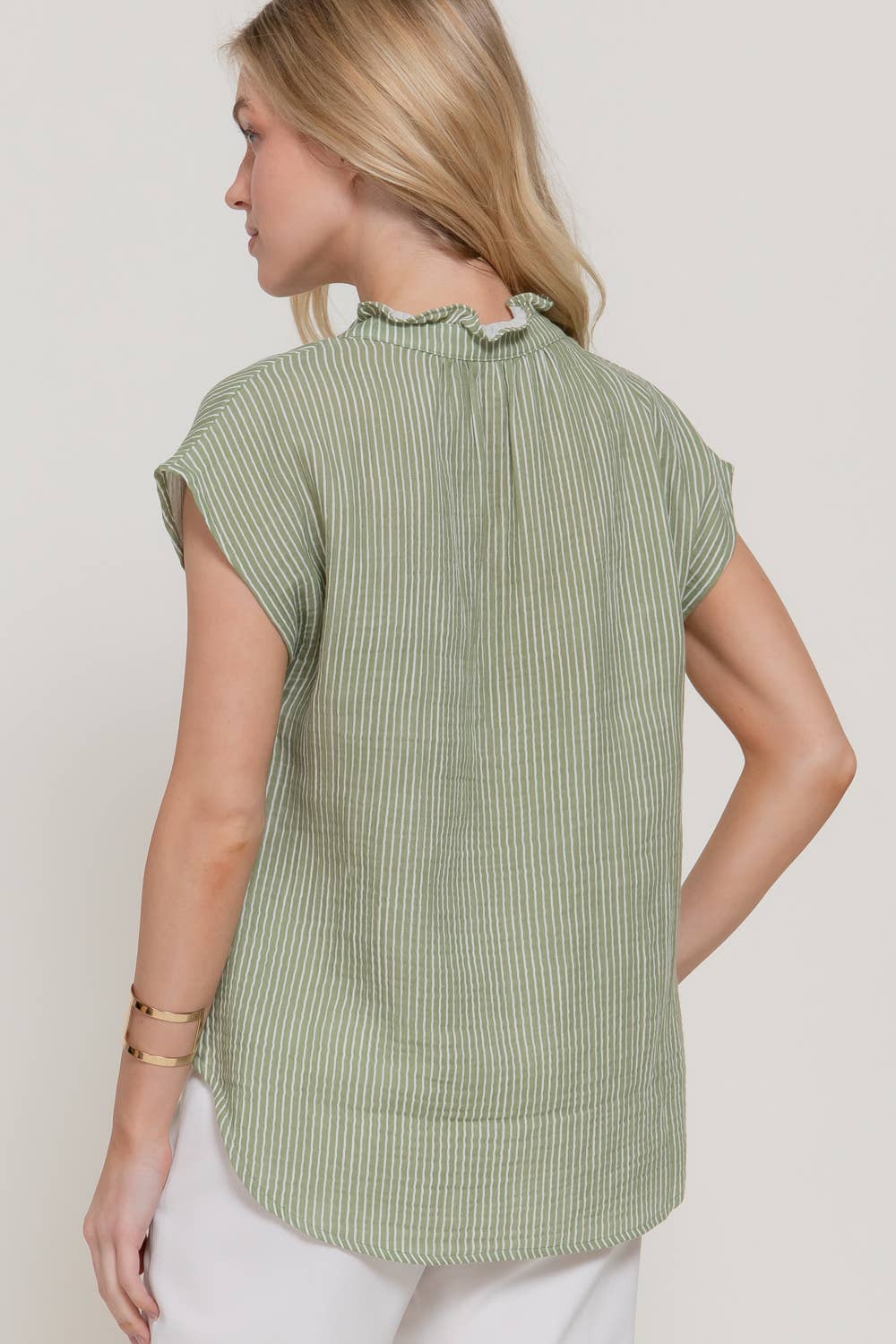 The Olive Coast Blouse