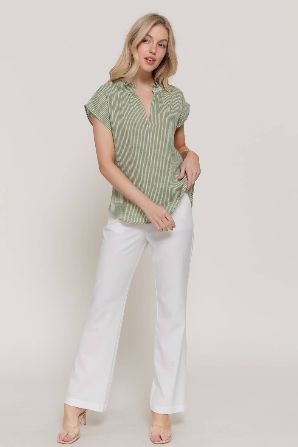 The Olive Coast Blouse