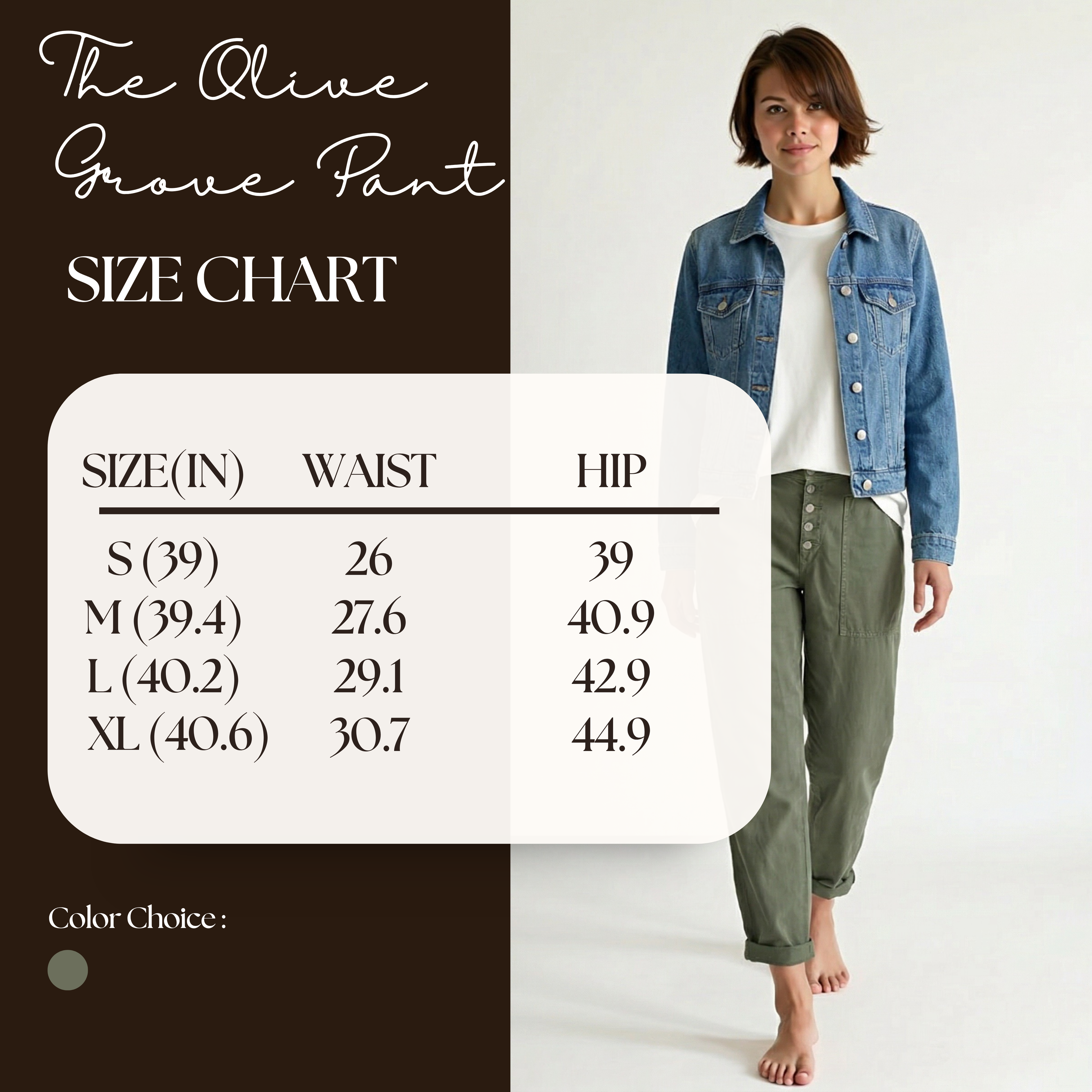 The Olive Grove Pant