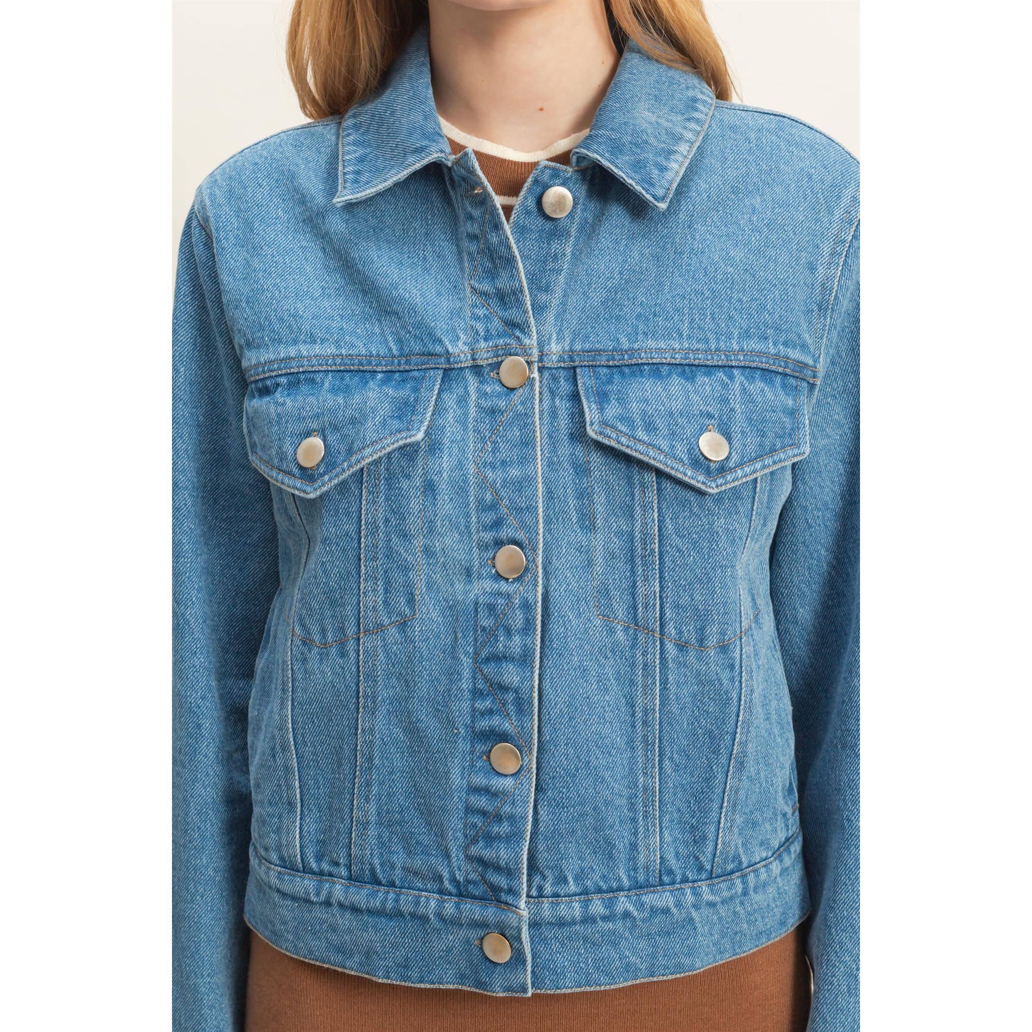 The Clover Denim Jacket