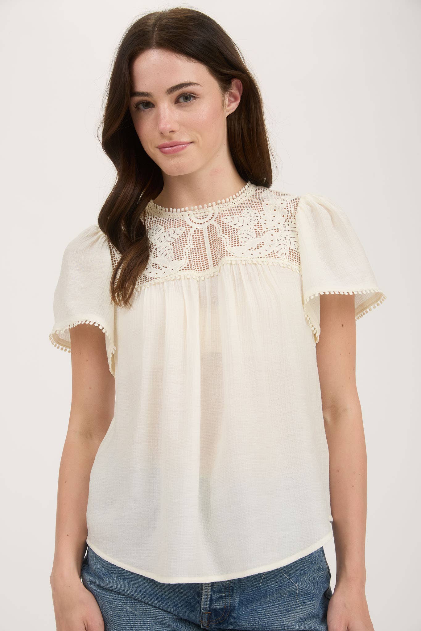 The Colette Lace Blouse